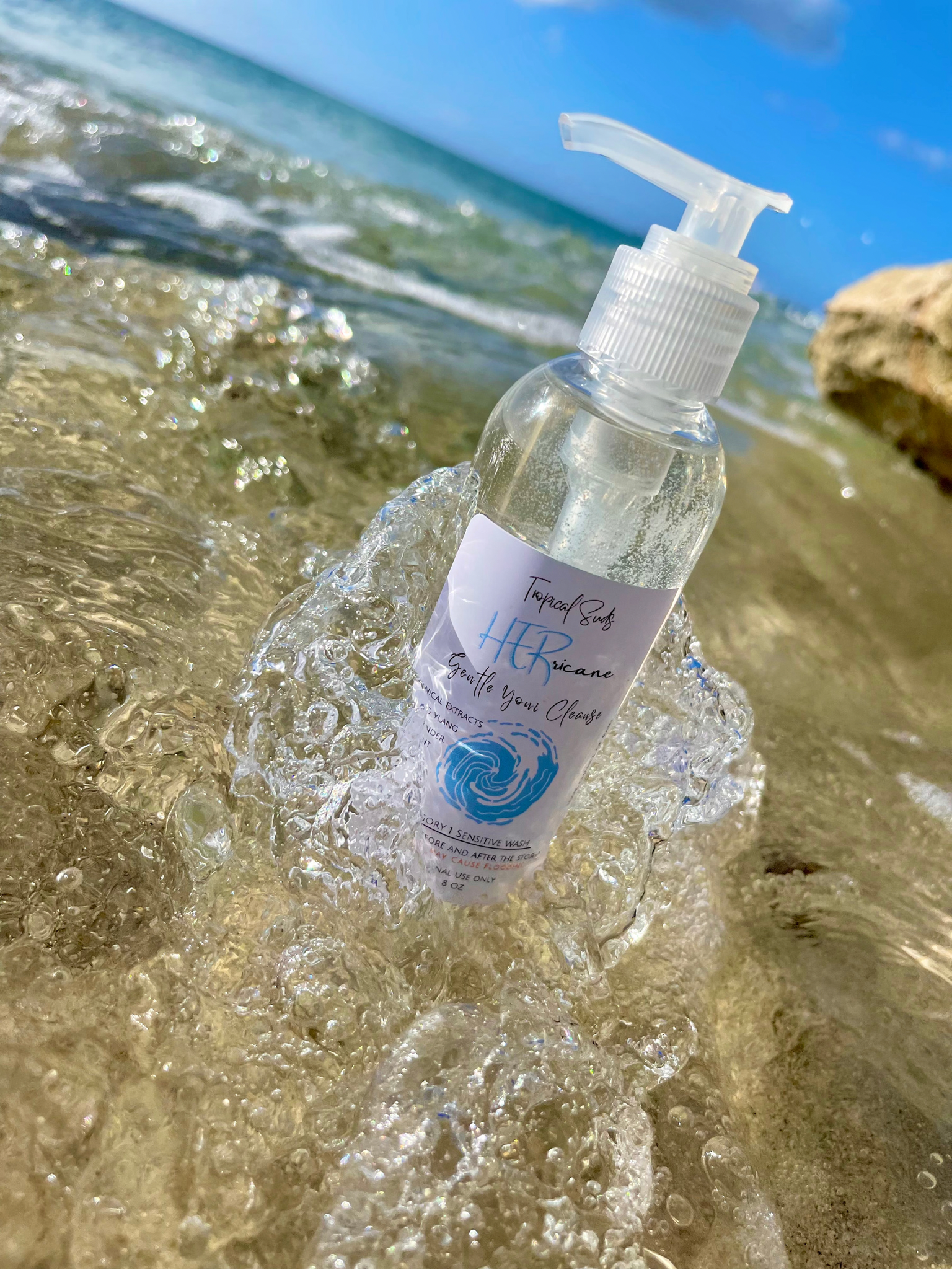 HERricane Yoni Wash — refreshing feminine cleanser for odor control and balance by Tropical Suds