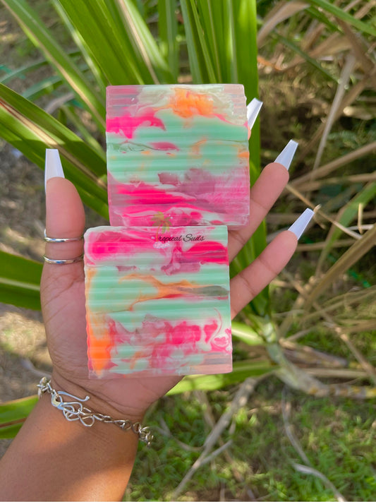 Splash Yoni Bar - natural yoni soap with shea butter and jasmine oil - Tropical Suds